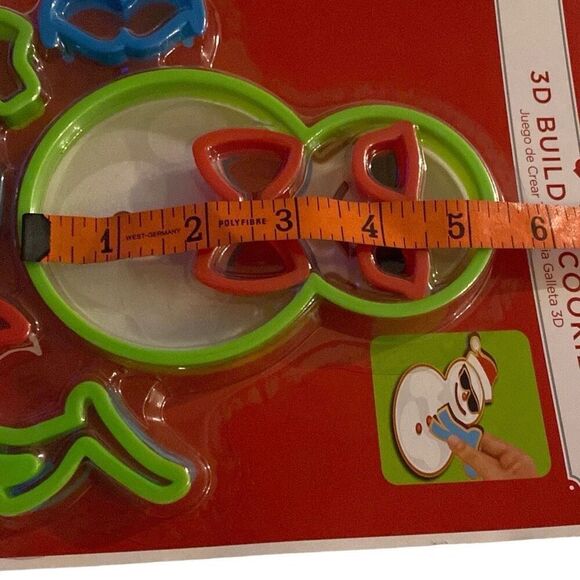 3D Snowman Build A Cookie Cutter Winter Christmas Holiday - Picture 3 of 6